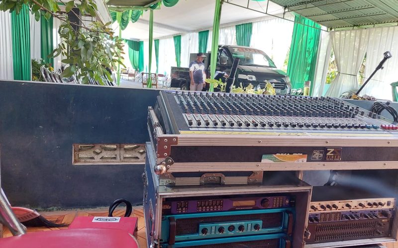 Paket sewa sound system wedding Jogja